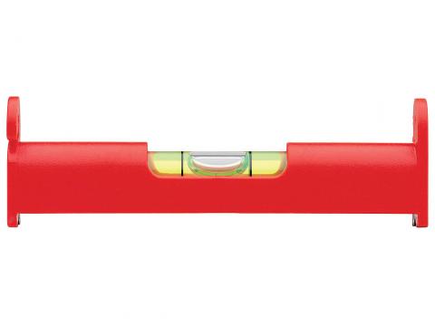 Sola Lijnwaterpas Uz 8 Abs 8 cm rood kunststof