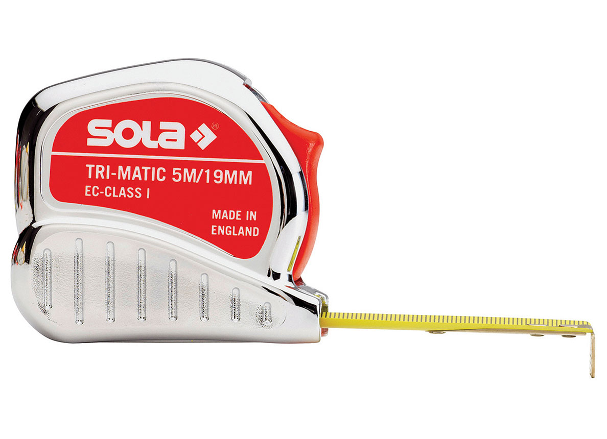 SOLA METRE RUBAN TRI-MATIC 3M