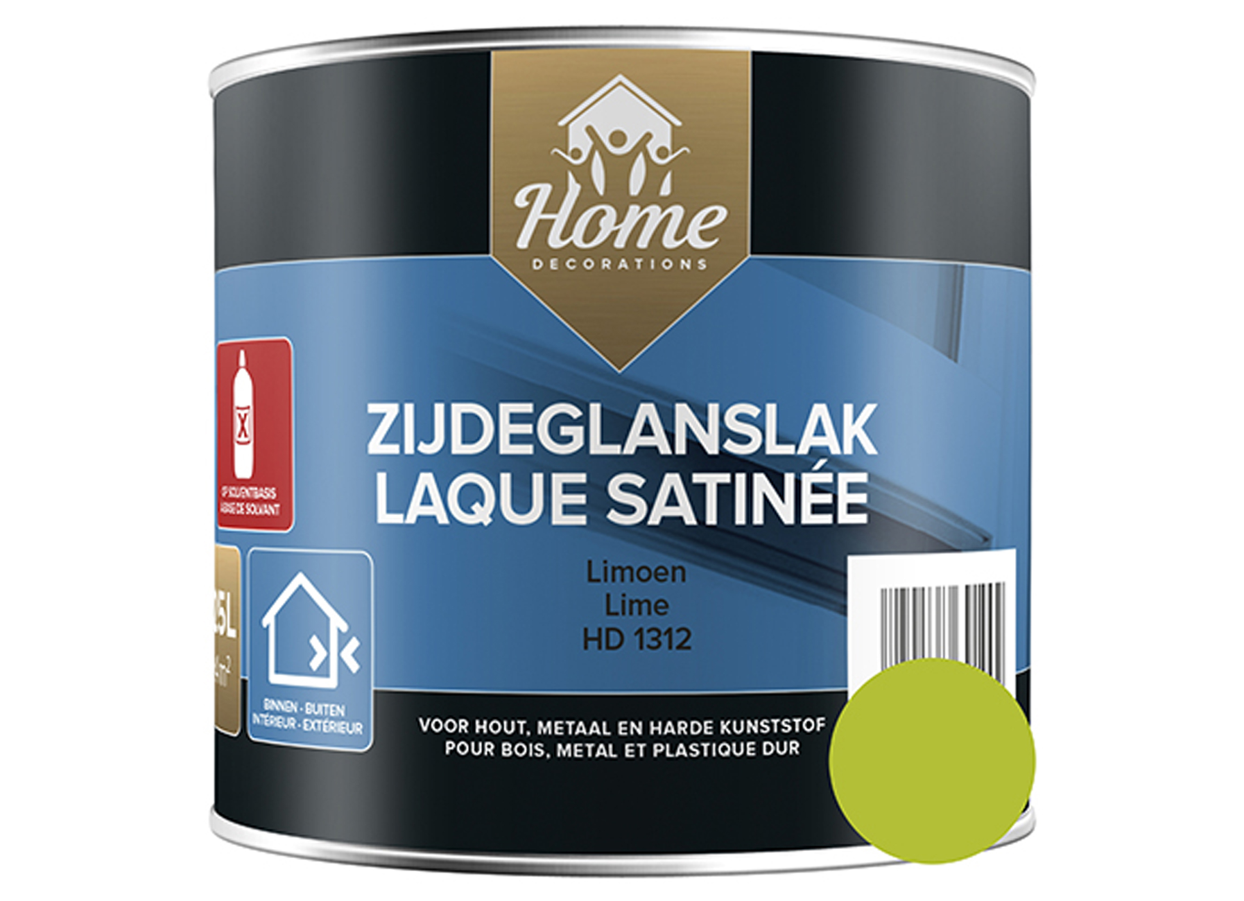 LAQUE SATINEE LIME (HD1312) 250ML