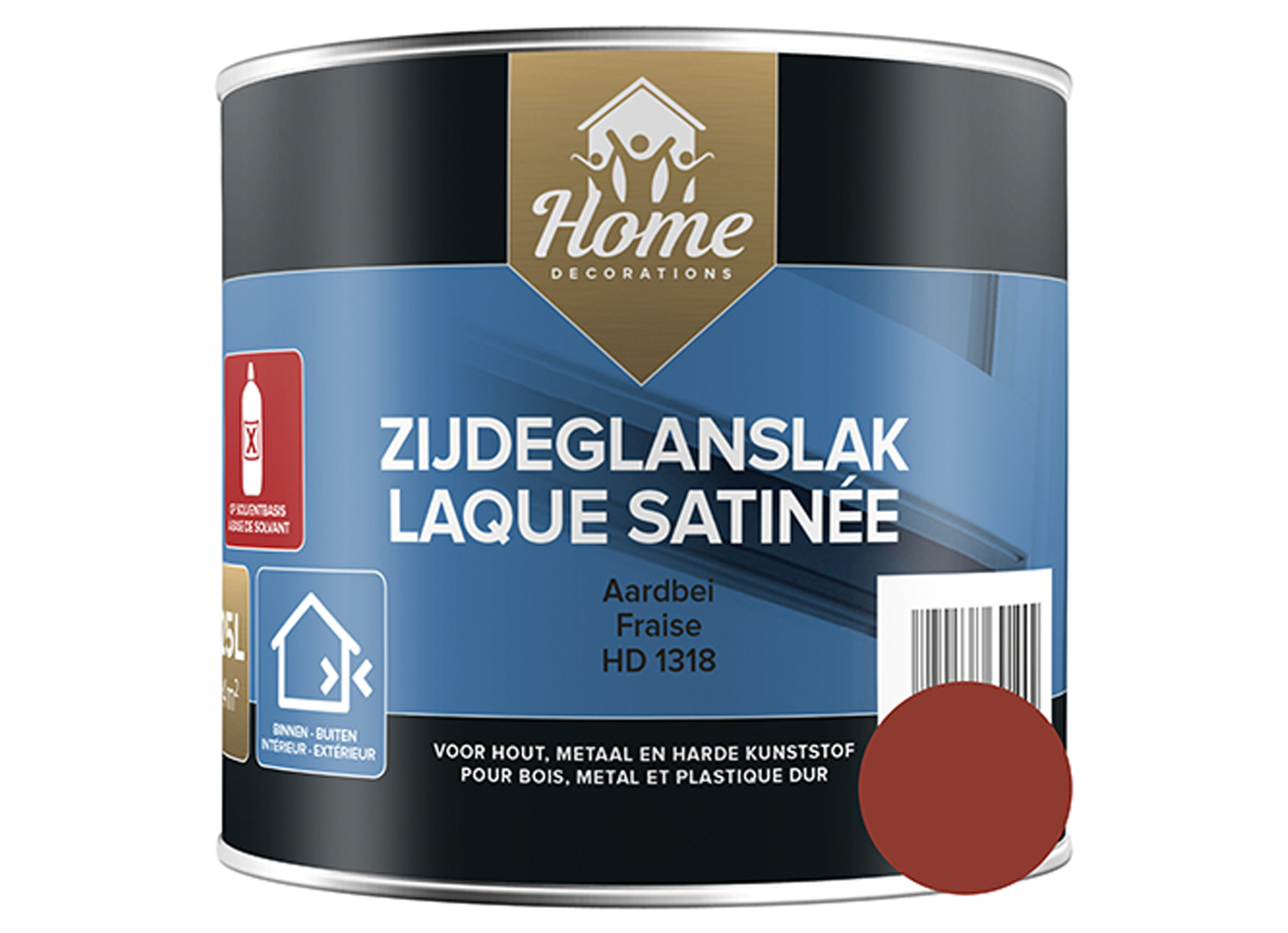 ZIJDEGLANSLAK AARDBEI (HD1318) 250ML