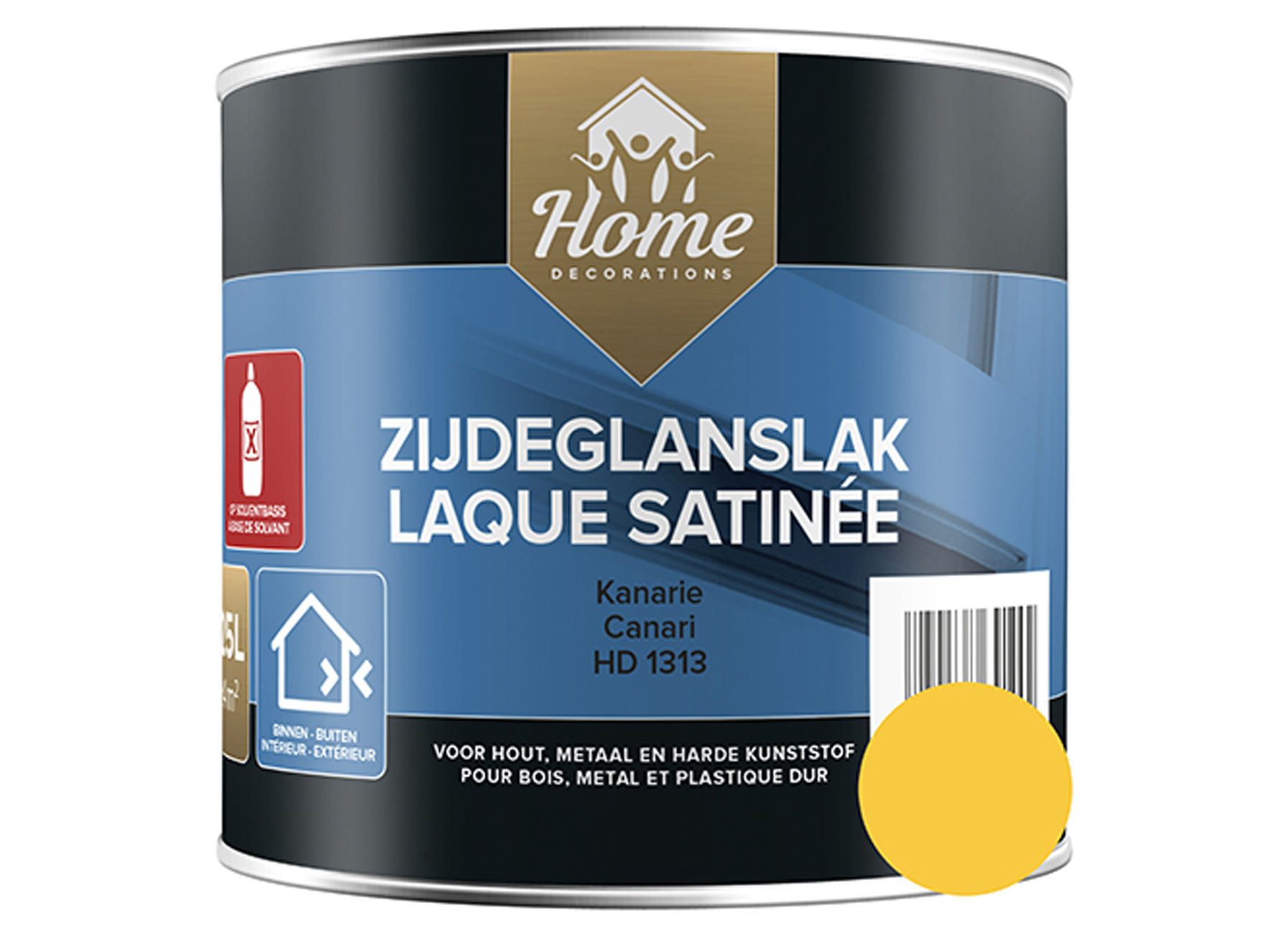 ZIJDEGLANSLAK KANARIE (HD1313) 250ML