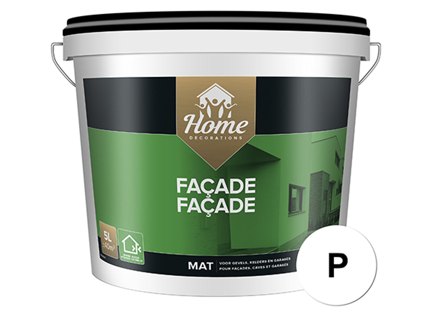 PEINTURE FACADE BASE P 5L