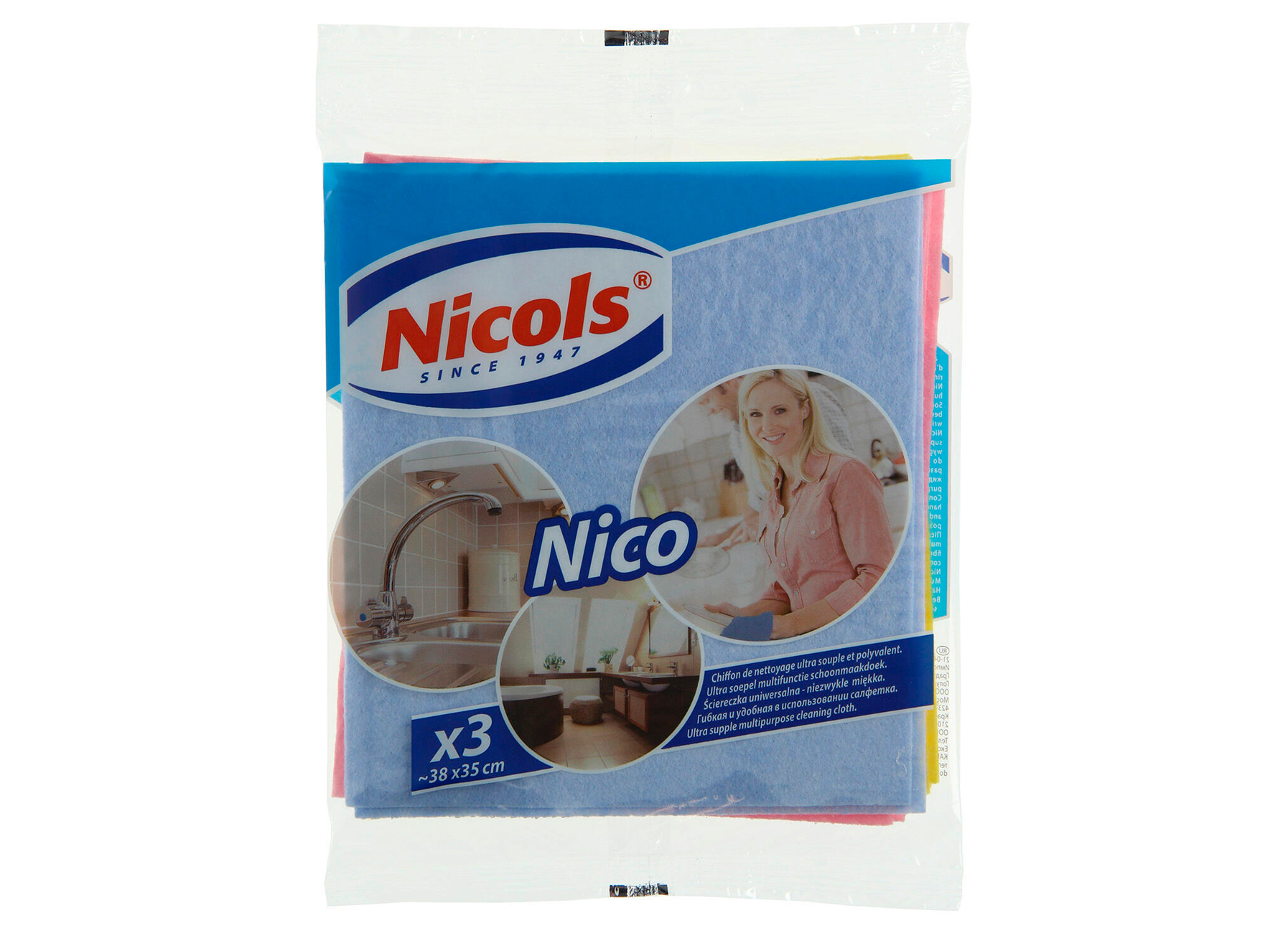 NICOLS LAVETTE MULTI-USAGE NICO 3 PCS