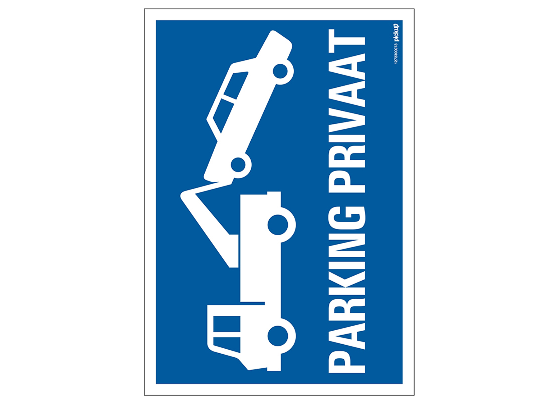 BORD 23X33CM PARKING PRIVAAT