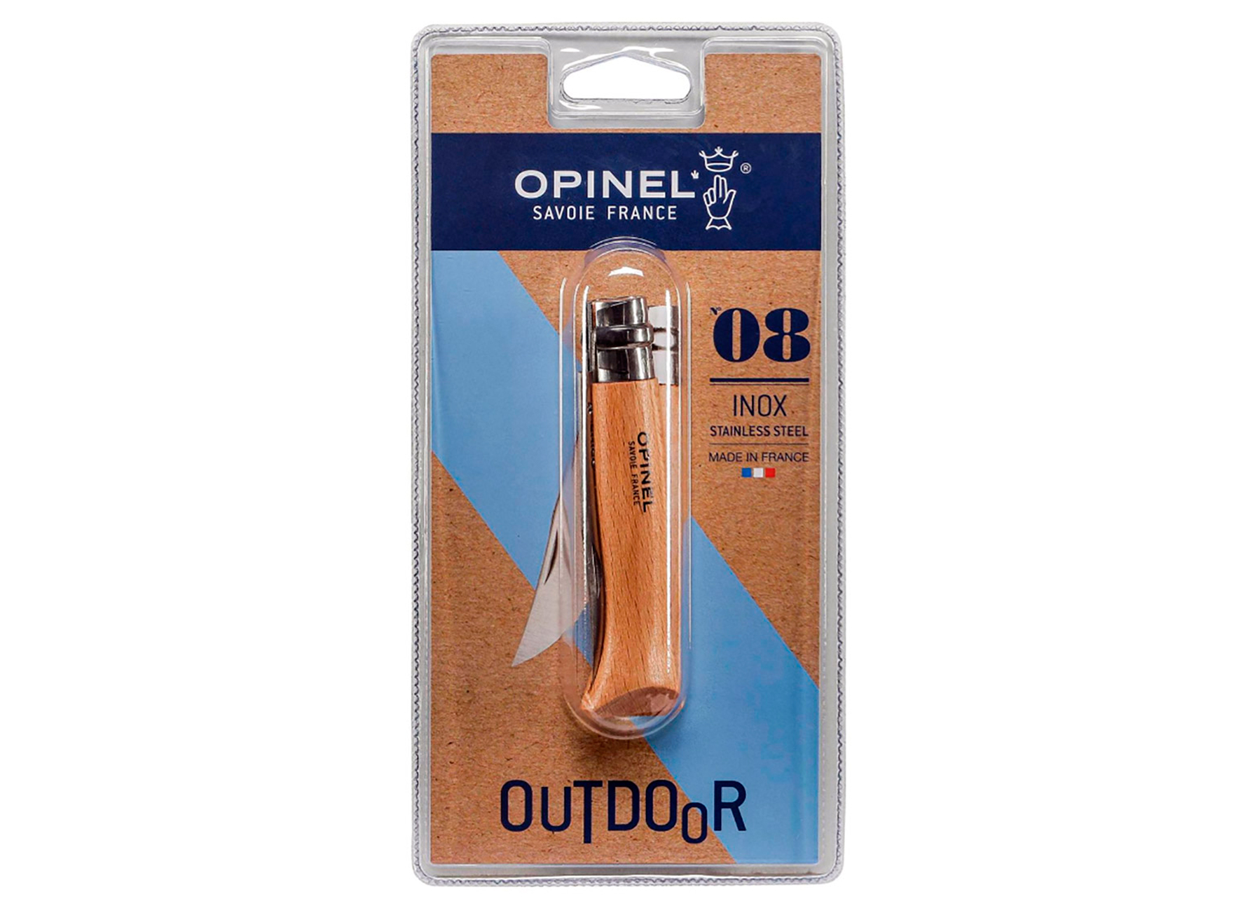 OPINEL COUTEAU INOX N°8 8,5CM