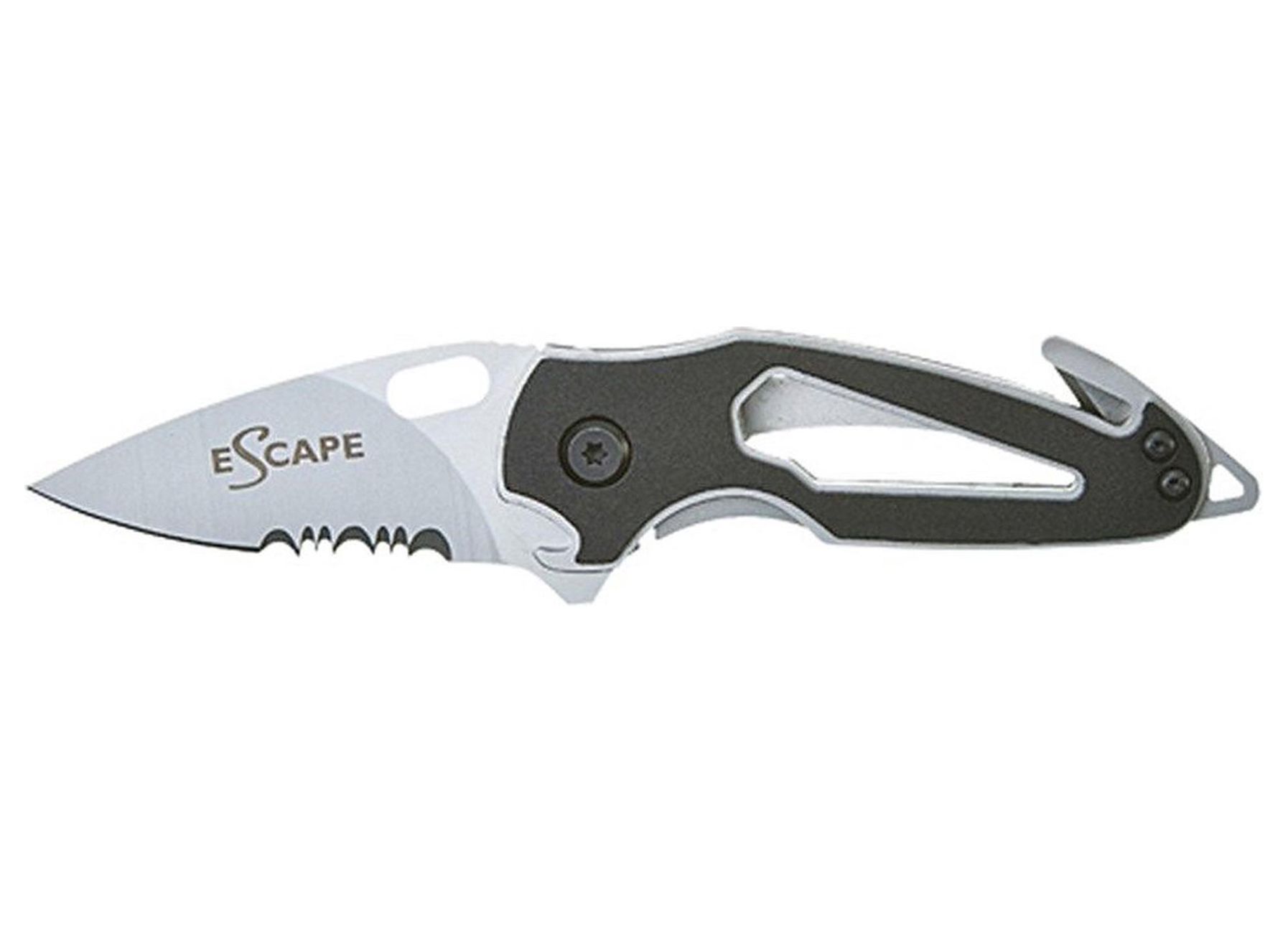 HOMEIJ JACHTZAKMES ESCAPE RVS/ZWART ABS