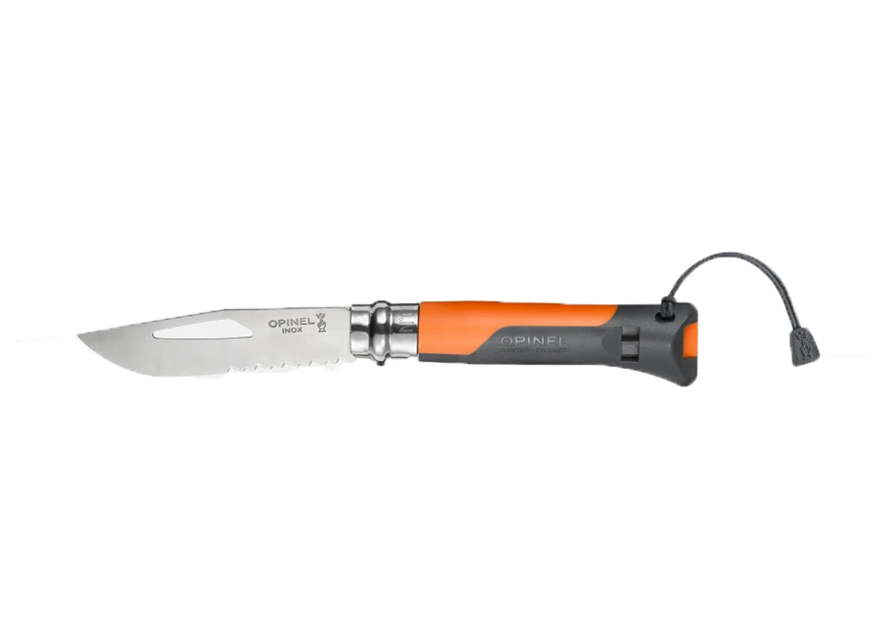 OPINEL ZAKMES OUTDOOR N°8 RVS/ORANJE