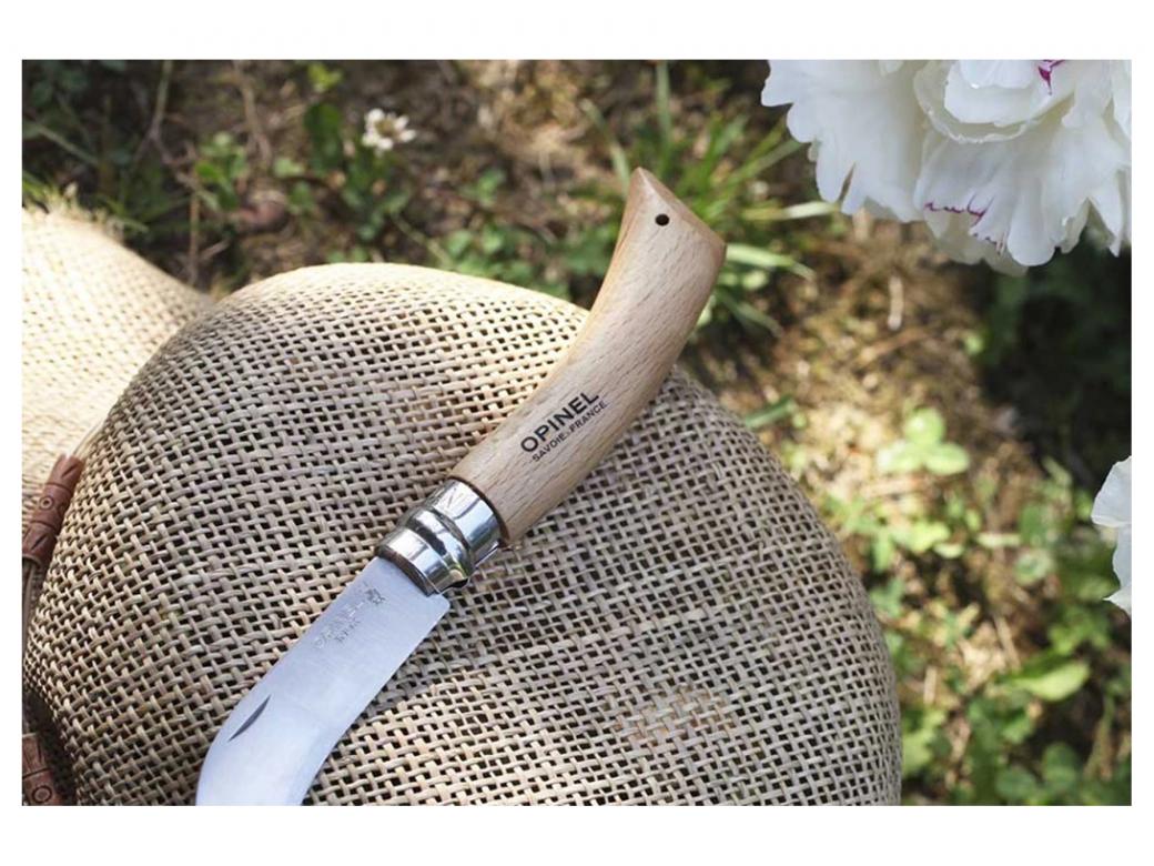 OPINEL SNOEIMES RVS/BEUK 8CM