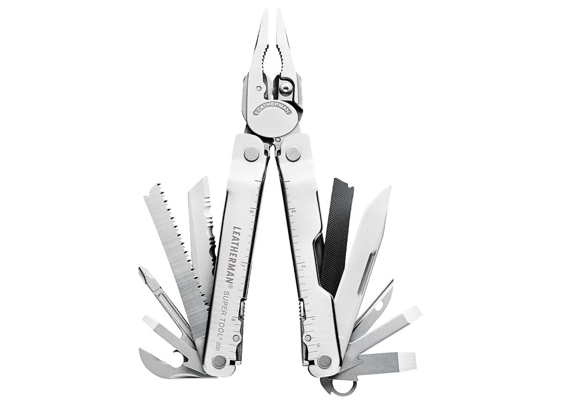 LEATHERMAN MULTITOOL SUPERTOOL ST300 19-IN-1 RVS + ETUI