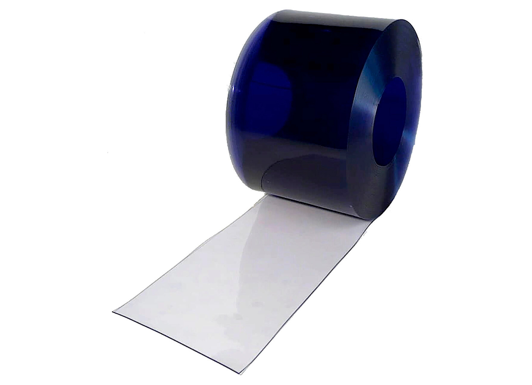 RIDEAU DE PORTE PVC SOUPLE TRANSPARENTE 3MM L=50M Lg=30CM