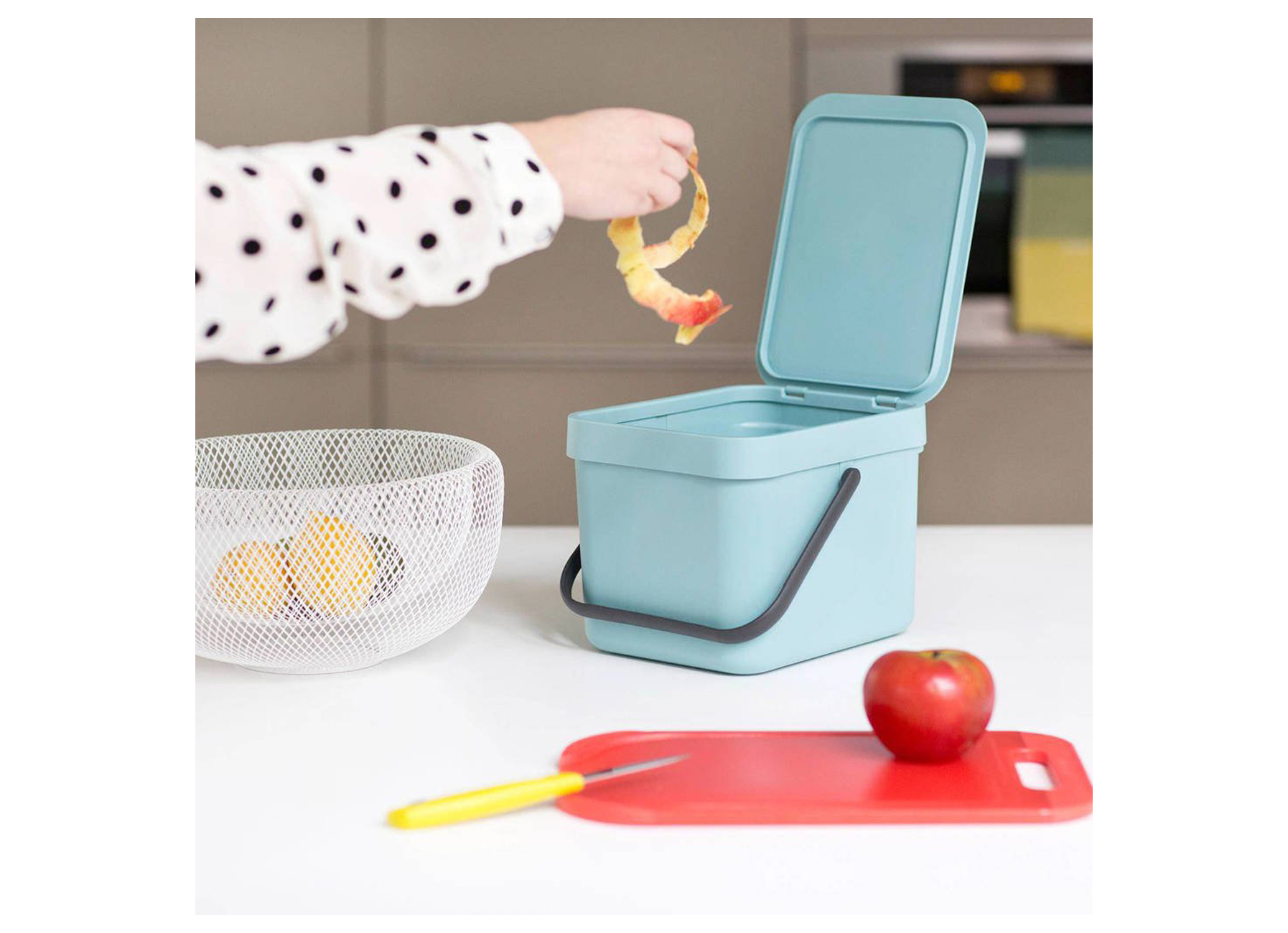 POUBELLE SORT & GO 6L VERT