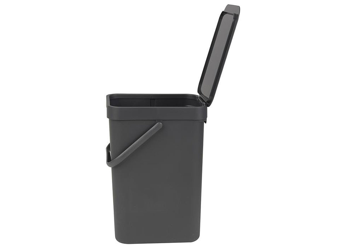 POUBELLE SORT & GO 12L GRIS