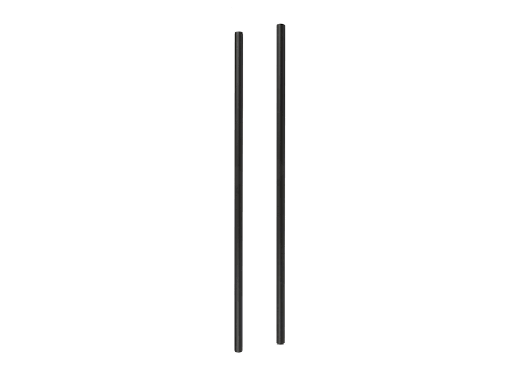 DOUBLE PIQUET DE SUPPORT POUR BOITE AUX LETTRES ANTHRACITE MAT