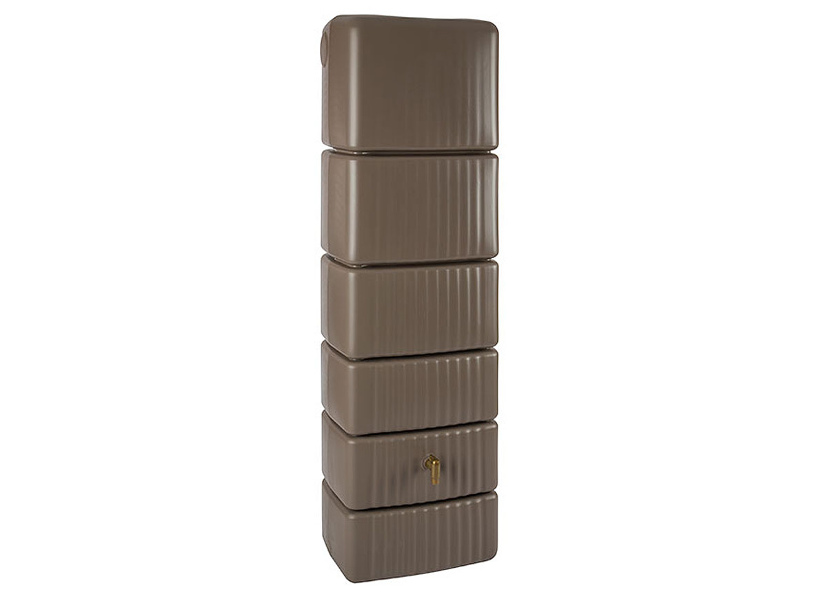 Galico Regenton Muurmodel Slim 650l Taupe + Kraantje