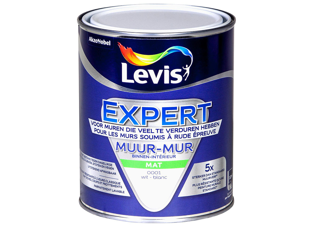 LEVIS EXPERT MUUR - WIT 0001 1L