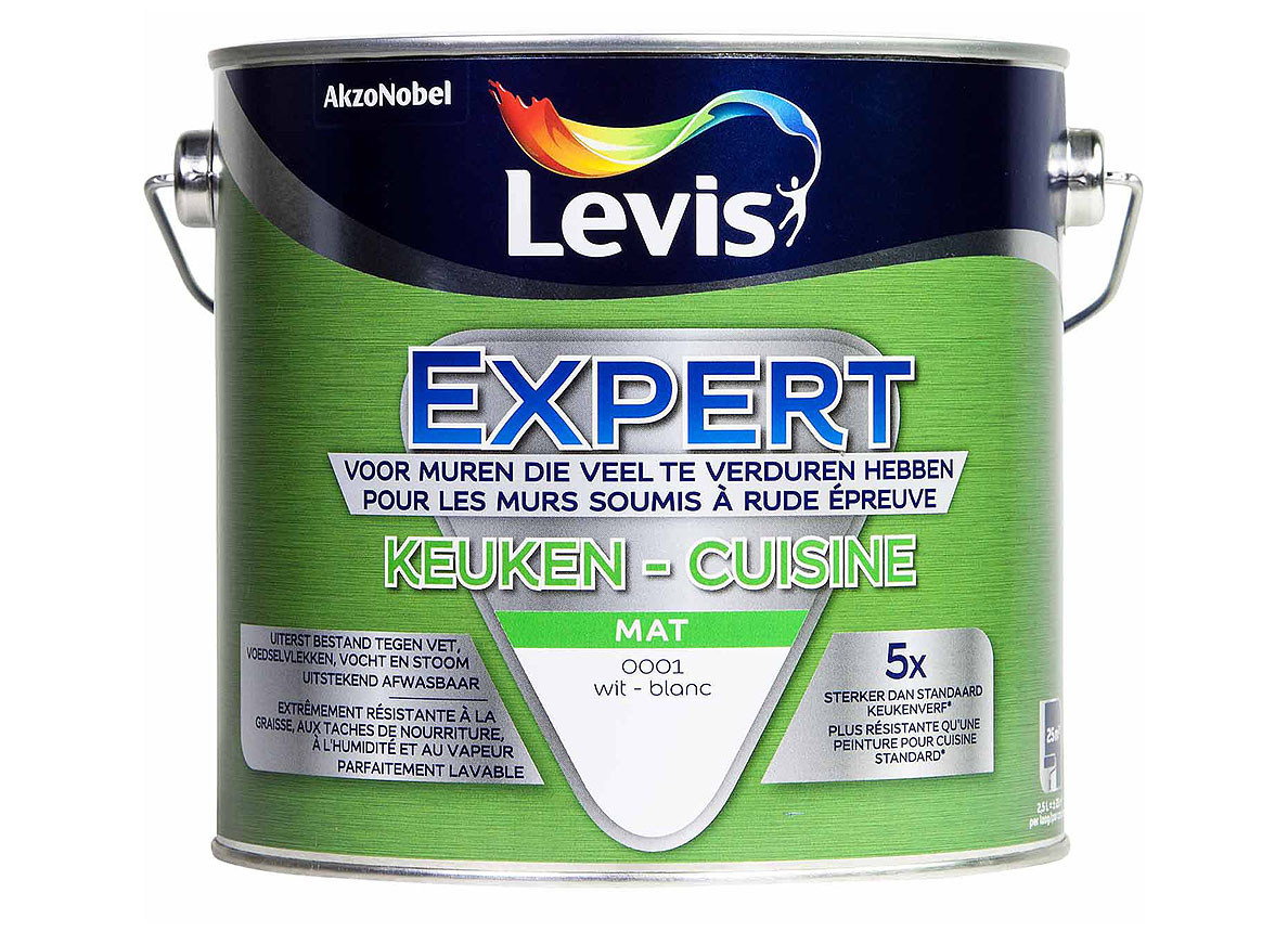 LEVIS EXPERT KEUKEN - WIT 0001 2,5L