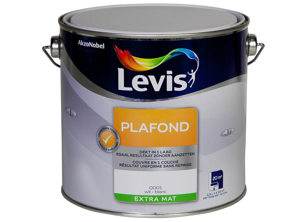 LEVIS PLAFONDVERF WIT 2,5L