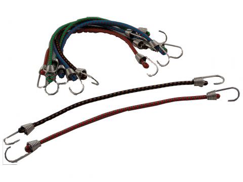 ELASTIEK MET HAKEN - 8 STUKS