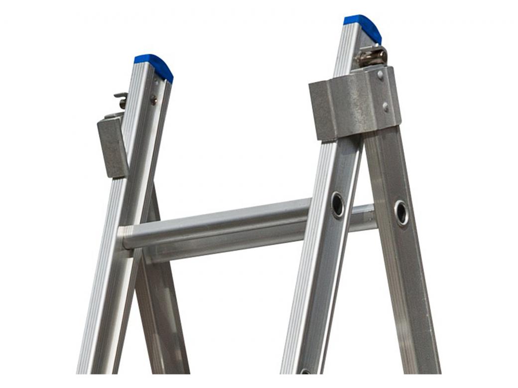 SOLIDE schuifladder open voet 2x14 sporten