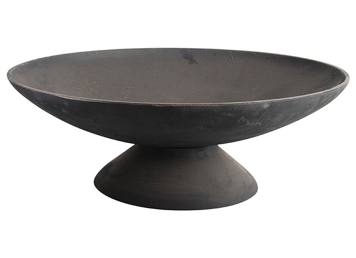 ZWARTE GIETIJZEREN VUURKORF D59CM