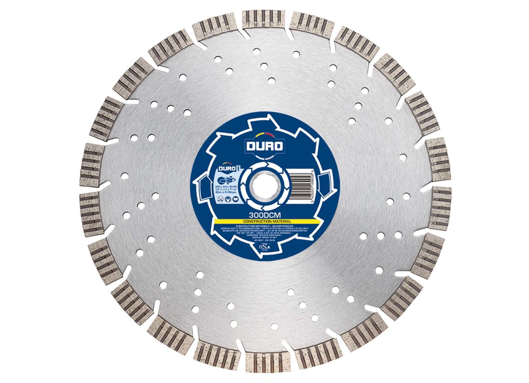 DURO DCM DIAMANTZAAGBLAD UNIVERSEEL BOUWMATERIALEN