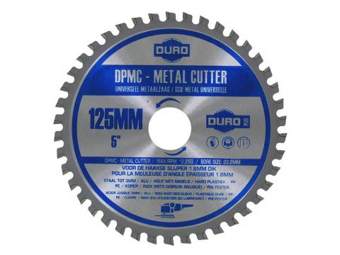 DURO DPMC SCIE METAL MEULEUSE 125X22,2MM