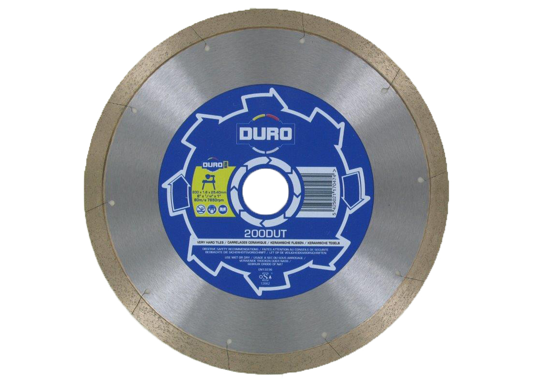 DURO DISQUE DIAMANTE DUT 150X1,4X25,4MM