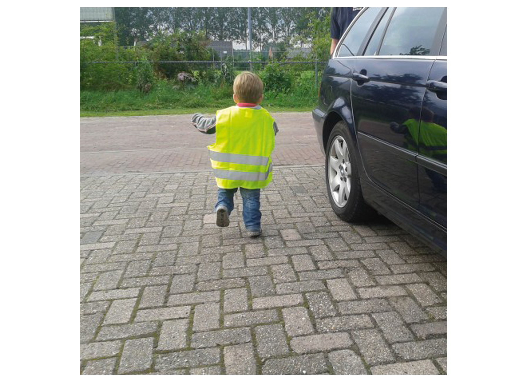 VEILIGHEIDSVEST REFLECTIE JUNIOR