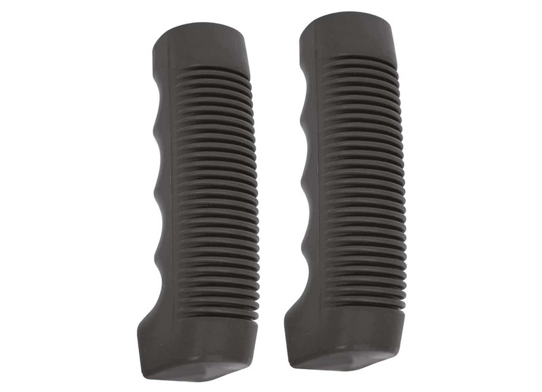 POIGNEES DE GUIDON NOIRES 2 PIECES