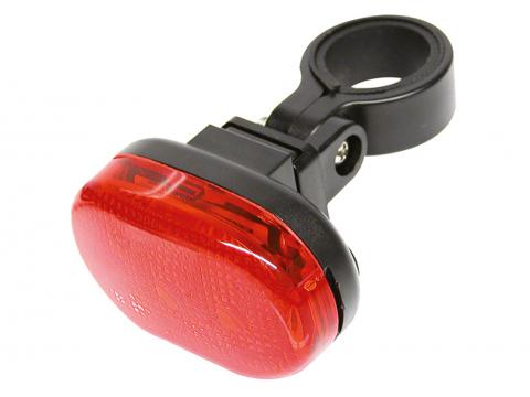 ACHTERLICHT 3 LED'S OP BATTERIJ