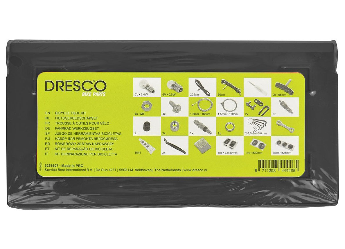 TROUSSE A OUTILS POUR VELO 66 PIECES