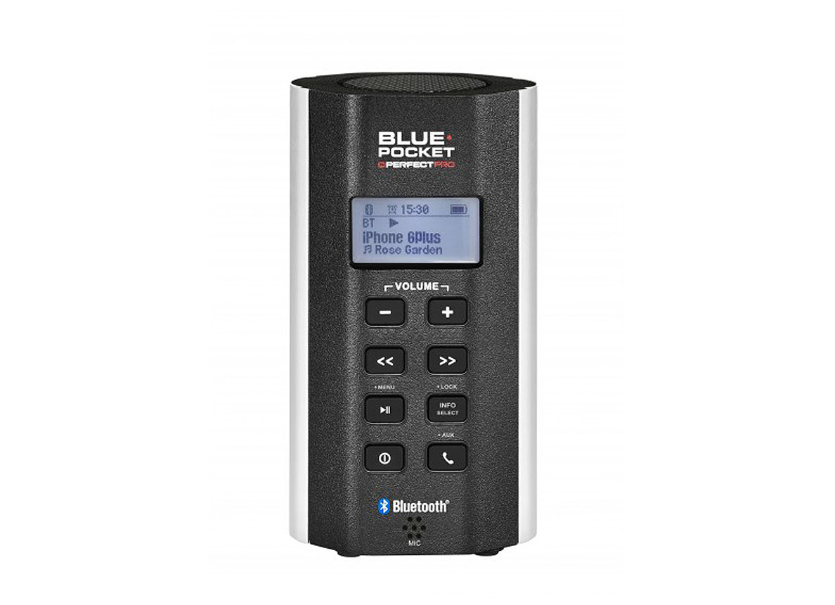 BLUEPOCKET BLUETOOTH WERFSPEAKER MET AUX-IN - OPLAADBAAR