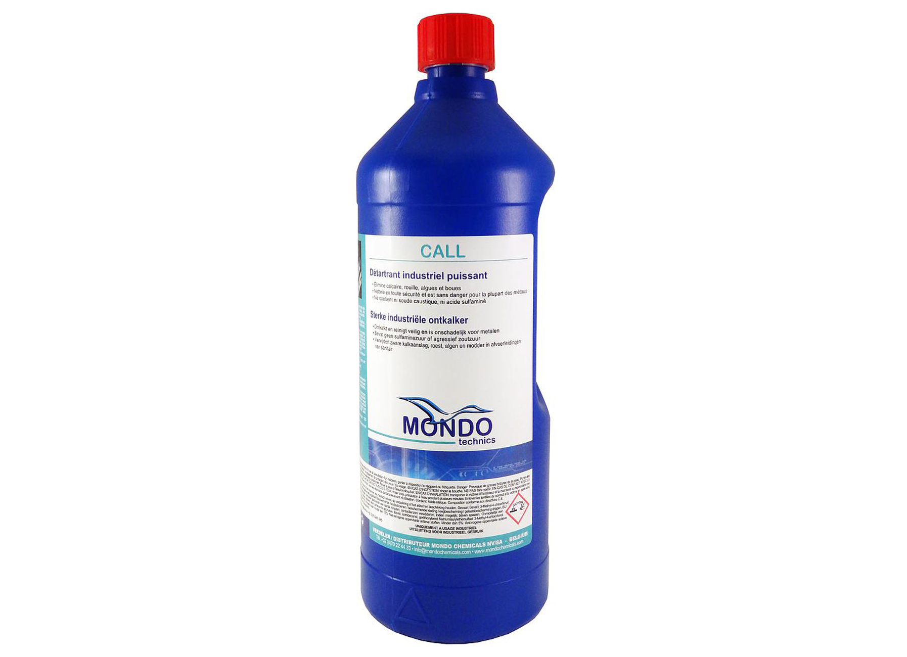 MONDO CALL DETARTRANT INDUSTRIEL PUISSANT 1L