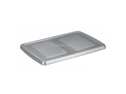 NESTA PLAT DEKSEL 60X40 CM ZILVER