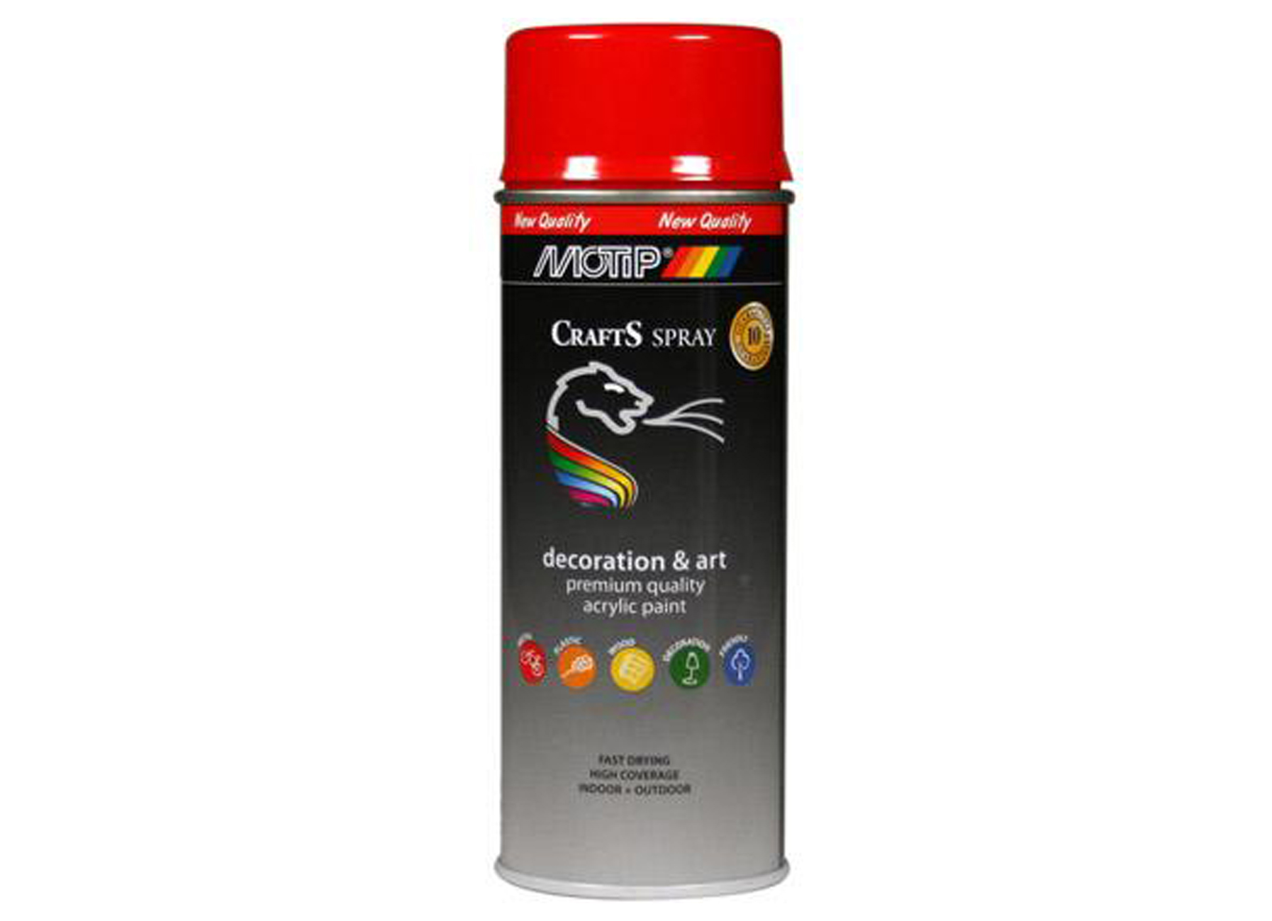 SPRAY CRAFTS HOOGGLANS VERKEERSROOD RAL 3020 400ML