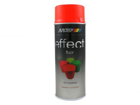 MOTIP SPRAY DECO EFFECT FLUO ORANJE 400ML