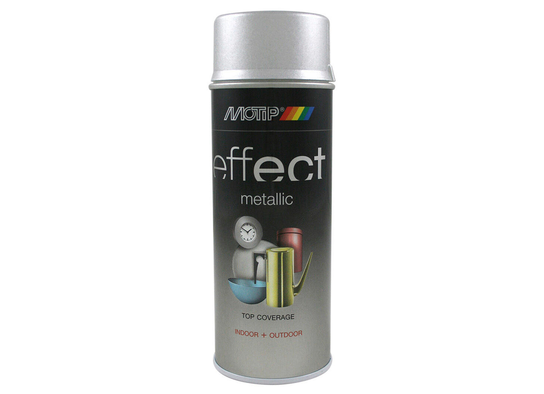 MOTIP SPRAY DECO EFFECT METALLIC ARGENT 400ML