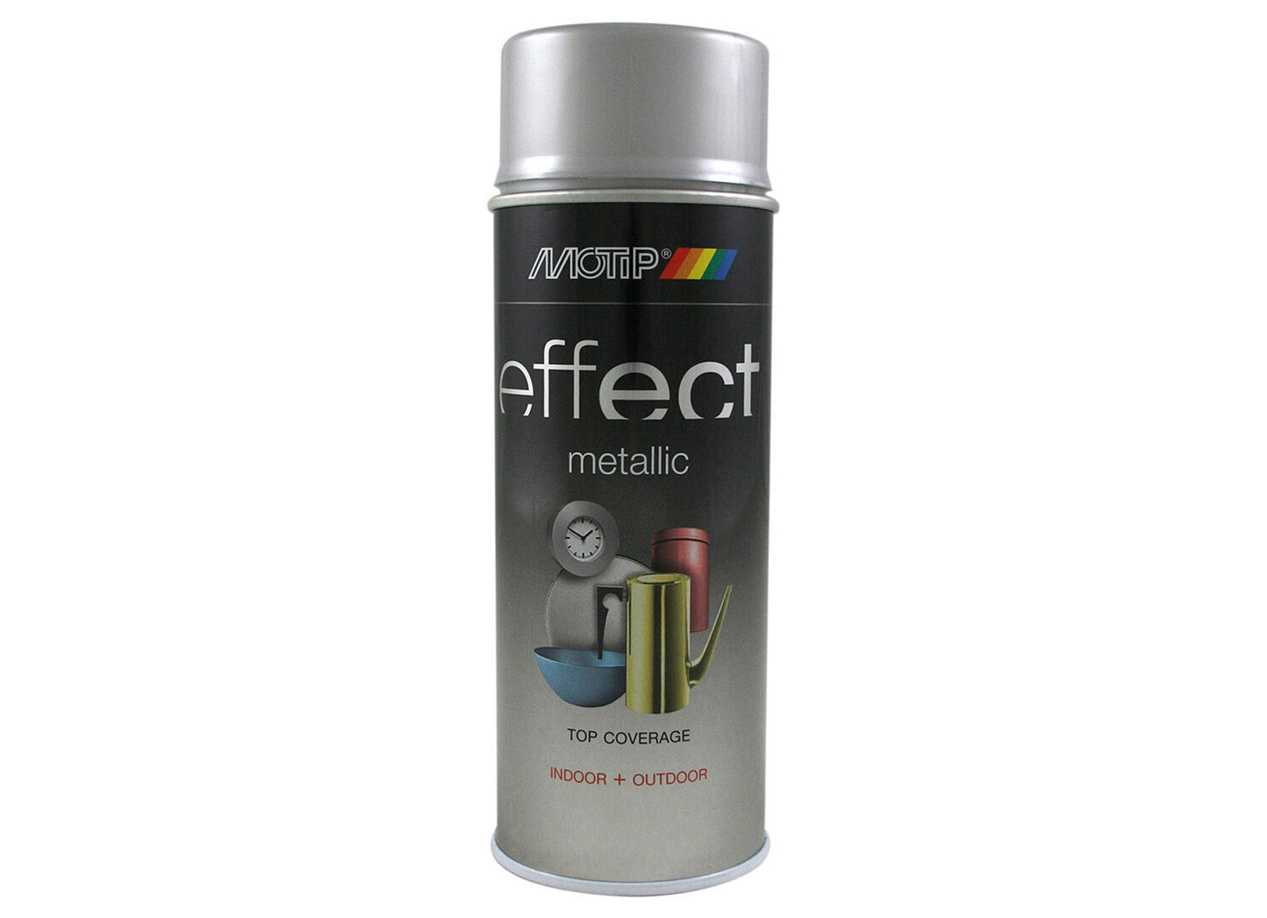 MOTIP SPRAY DECO EFFECT METALLIC ALUMINIUM 400ML