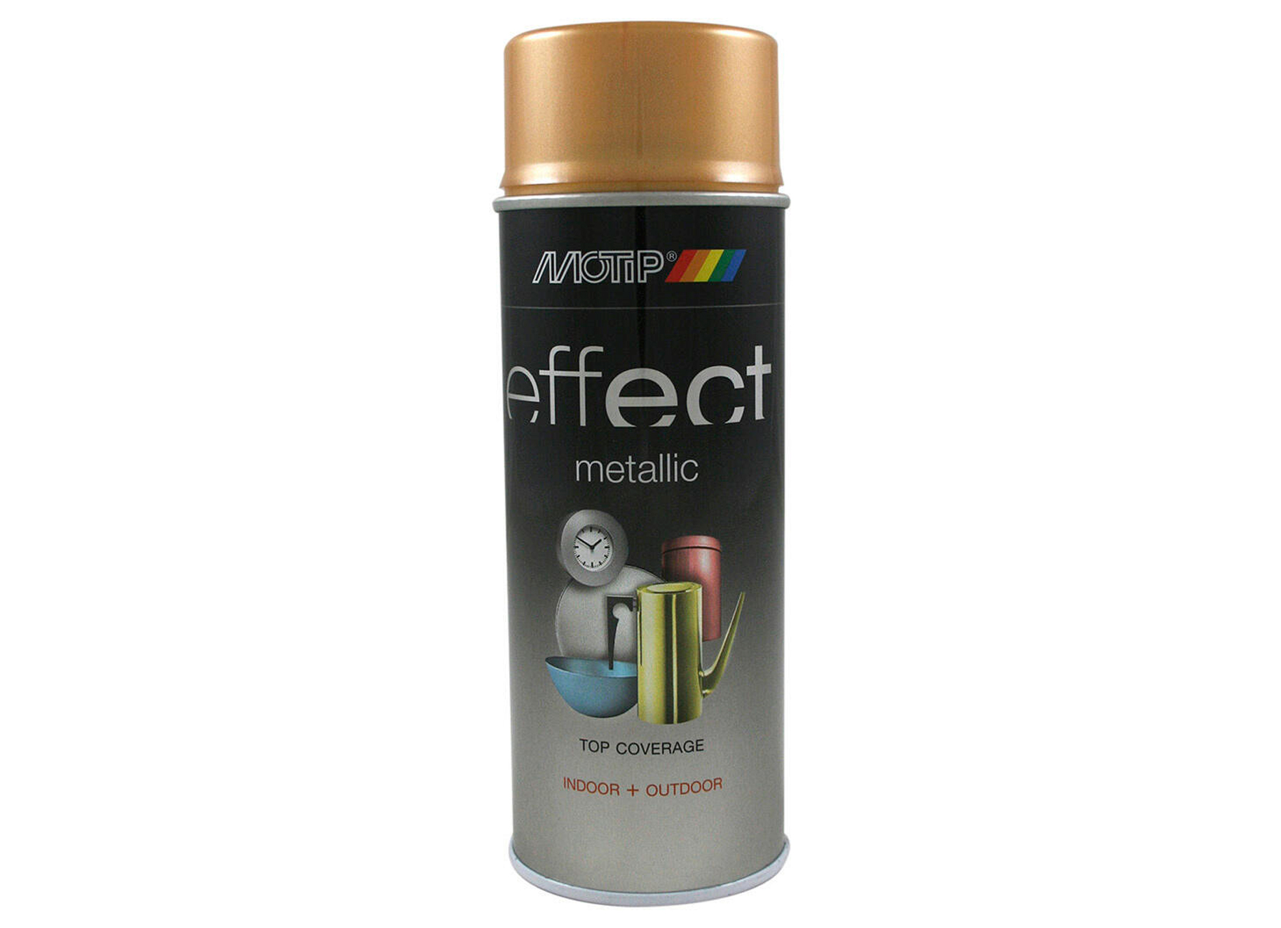 MOTIP SPRAY DECO EFFECT METALLIC OR ANTIQUE 400ML