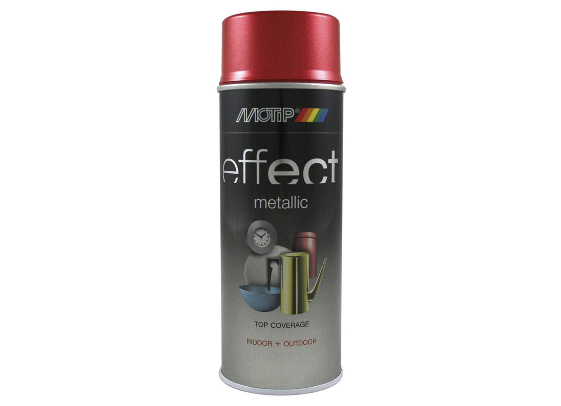 MOTIP SPRAY DECO EFFECT METALLIC ROOD 400ML