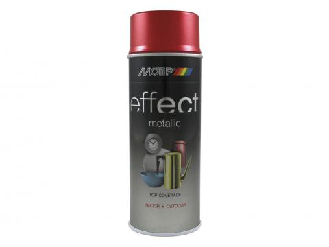 MOTIP SPRAY DECO EFFECT METALLIC ROOD 400ML