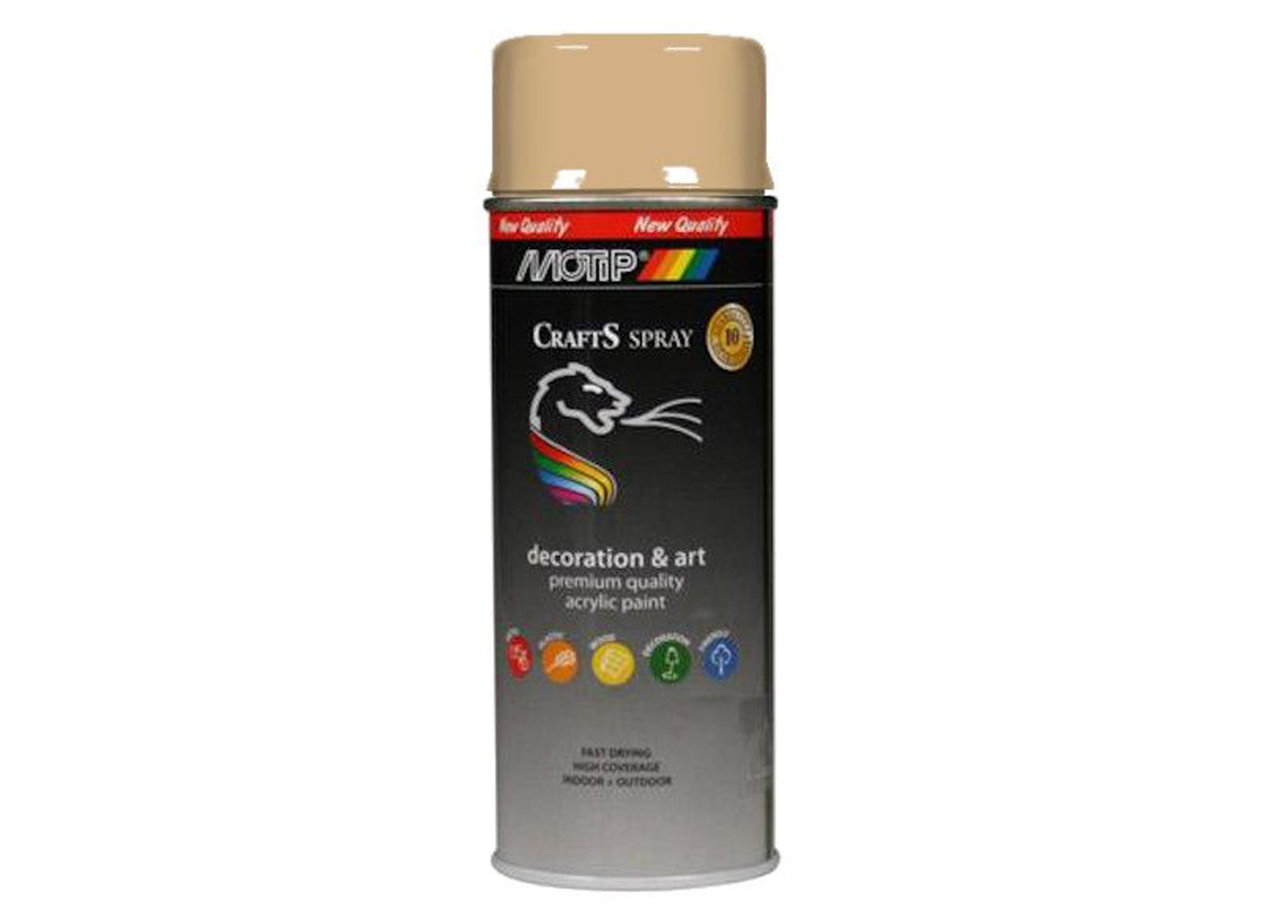 SPRAY CRAFTS BRILLANT BEIGE RAL 1001 400ML