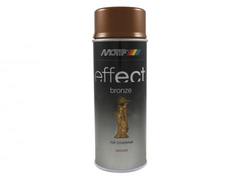 MOTIP SPRAY DECO EFFECT PEINTURE BRONZE OR ANTIQUE 400ML