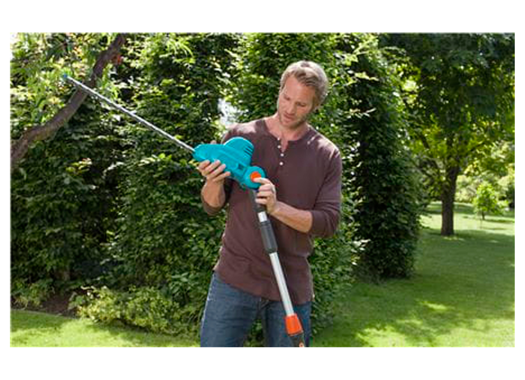 GARDENA TAILLE HAIE TELESCOPIQUE ELECTRIQUE THS 500/48