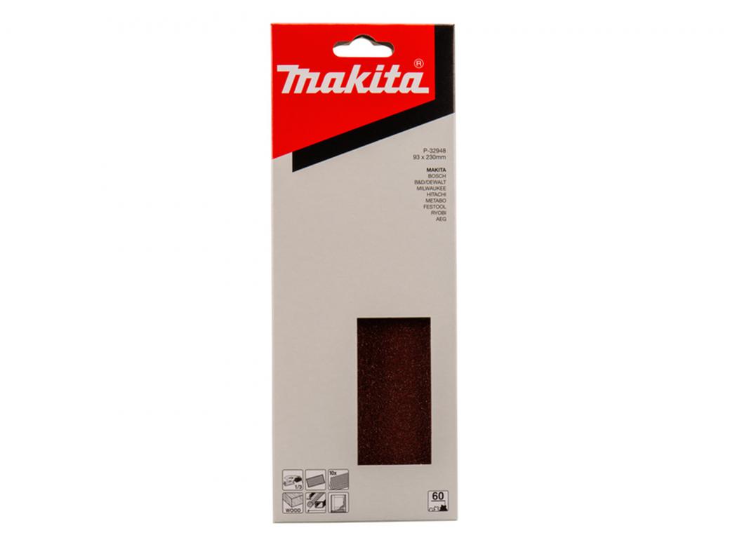 MAKITA SCHUURVEL 93X228MM RED