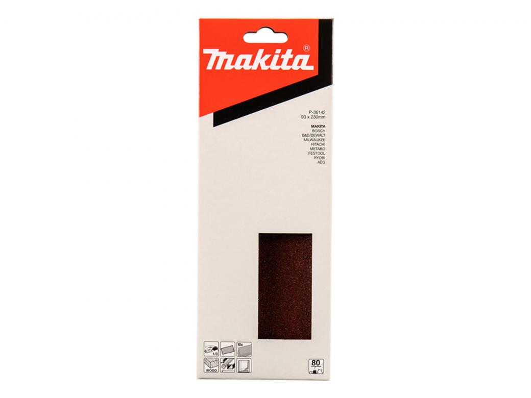 MAKITA SCHUURVEL 93X228MM RED