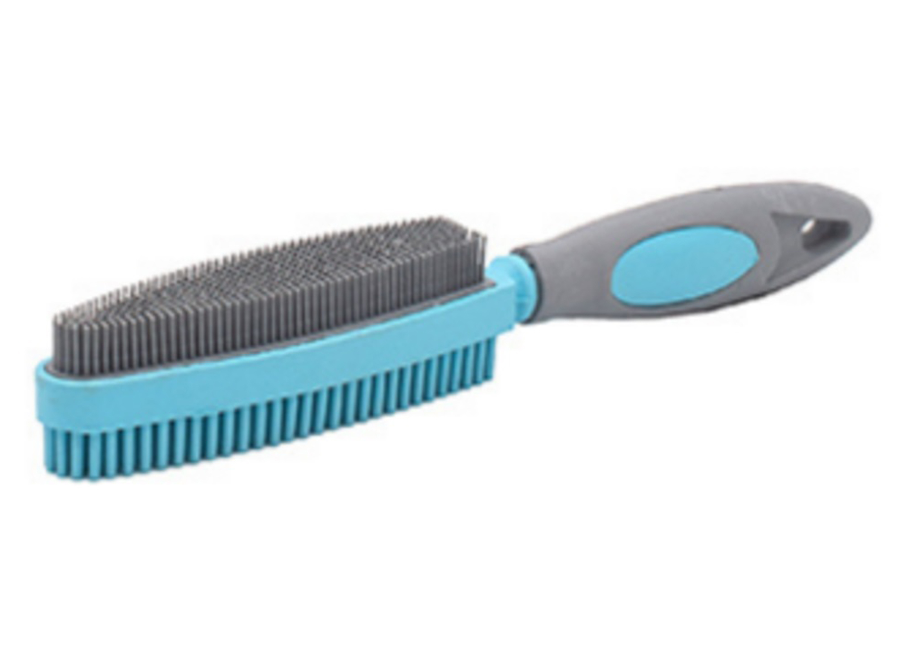 RUBBER HANDBORSTEL DUO BRUSH