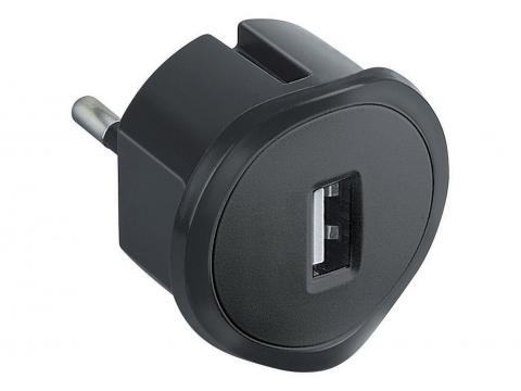 USB-LADER 5V 2P 10A ZWART