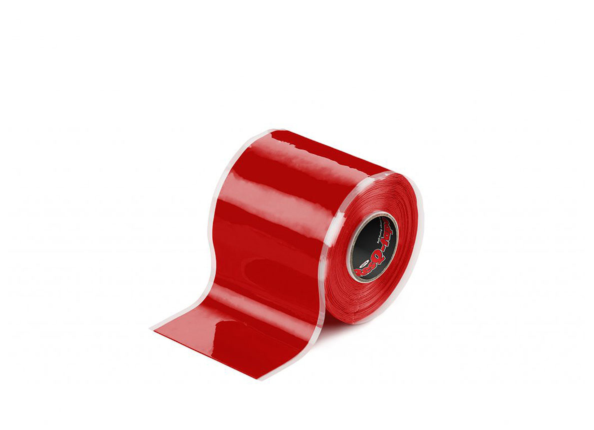 RESQ-TAPE 50,8MM X 3,65M X 0,5MM ROOD