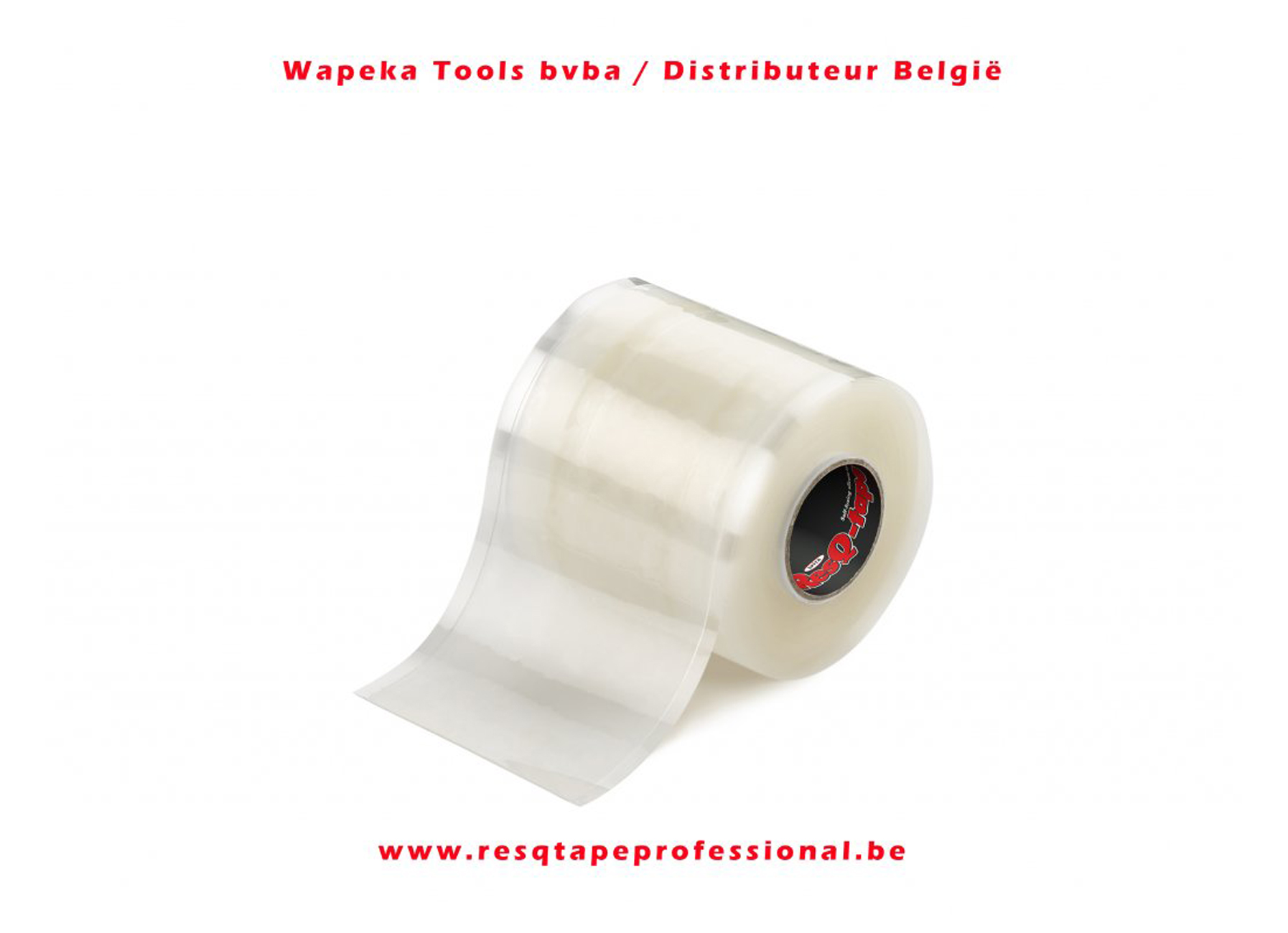 RESQ-TAPE 50,8MM X 3,65M X 0,5MM TRANSPARENT